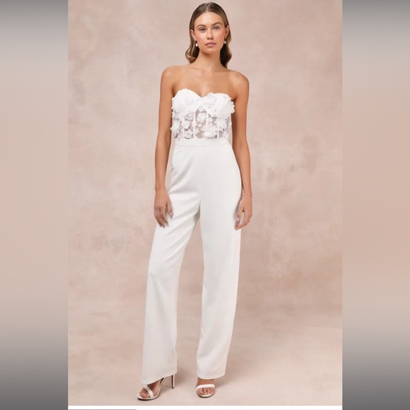 Lulus White Jumpsuit - Picture 3 of 7